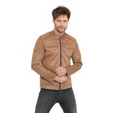 MeroLife Mero Life Erkek Vizyon Mevsimlik Dar Kesim Süet Ceket & Mont XL Mero-417NM