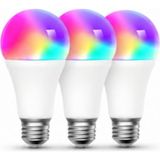 Meross Akıllı Rgb Ampül 810L/9W MSL120 (Apple Homekit Destekli) 3'lü Paket
