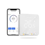 Meross Akıllı Termostat, Yerden Isıtma Sistemi Kontrolü, Wi-Fi Oda Termostatı, Uzaktan Kontrol, Zaman Ayarı, Hassas Isı Ayarı, Led Dokunmatik Ekran, Elektrikli Termostat, Dokunmatik Ekran, Beyaz
