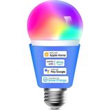 Meross Akıllı Wi-Fi Ampul, Apple Homekit ile Çalışır, Wifi Lamba, Led, Çok Renkli, Kısılabi - 0,5 W - Altın