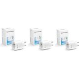 Meross Matter Akıllı Wi-Fi Mini Priz (Apple Homekit, Alexa ve Google Home Destekli) - 3 Adet