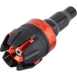Merpa Motosiklet Koruma Takozu Seti (Sağ-Sol) Profesyönel 124MM - Turuncu