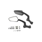merpa Üniversal Motosiklet Aynası Karbon 8/10mm Ters ve Düz Diş Tüm Marka ve Modeller İçin