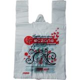 Merpak Ambalaj Bio Eczane Poşeti Baskılı Küçük Boy Atlet Poşet 25 x 40 cm 1 kg 150'LI