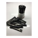 Merpak Ambalaj Stick Şeker (Net 600 gr) 200 Adetlik Siyah Baskılı Stick Toz Şeker 3 Gr X 200'lü Kullan at