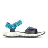 Merrell Bravada kadın sırt kemeri sandalet, Lacivert Mercan, 36 EU