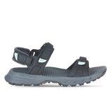 Merrell CEDRUS Convert kadın spor ve dış mekan sandaletleri, Siyah, 41 EU