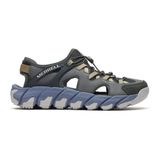 Merrell Erkek Maipo Explorer Elek Sandalet, Alaşım/İndigo, 11