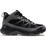 Merrell Erkek Su Geçirmez Outdoor Bot 25K J038275 Tempo Exp Mid Siyah Suni Deri Düz Topuklu