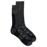 Merrell Erkek ve Kadın MOAB Yürüyüş Orta Ağırlıklı Yastık Mürettebat Çorapları - Üniseks Coolmax Nem Yönetimi ve Kemer Desteği, Kömür, Small-Medium