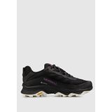 Merrell J066850-10010 Moab Speed Siyah GTX Kadın Koşu Ayakkabı