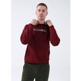 Merrell M23SEARCH Bordo Erkek Kapüşonlu Düz Sweatshirt