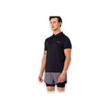 Merrell M4Pacem Polo Yaka Kısa Kollu Siyah Erkek T-Shirt