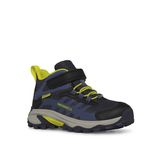 Merrell Mavi - Siyah Erkek Çocuk Outdoor Bot MK267543-MOAB SPEED 2 MID A/C WTPRF