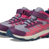 Merrell MOAB SPEED 2 MID A/C WTRPF Unisex Çocuk BOT, BERRY/NAVY, 34