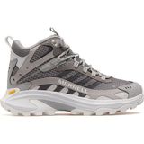 Merrell Moab Speed 2 Mıd Gtx Su Geçirmez Gore-Tex Dış Mekan Bot Gri Suni Deri
