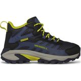 Merrell Moab Speed 2 Mid Wtrpf Unisex Çocuk Mavi Bot - Lacivert