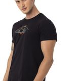 Merrell Siyah Erkek O Yaka Normal Kalıp Baskılı T-Shirt M4TAMPM_TAMP M, S, 5003145738