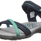 Merrell Terran Cross II kadın bilek kayışlı sandalet, mavi lacivert, 38 EU