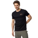 MERRELL Tru Erkek Siyah Tişört Erkek T-Shırt M5Trum,Siyah S