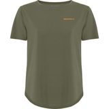 Merrell Tyme Kadın Koşu Tişört - XS - Haki