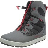 Merrell Unisex Çocuk Snow Bank 4.0 WTRPF Kar Çizmesi, Gri Siyah Kırmızı, 30 EU