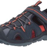 Merrell Unisex Kid's Hydro 2 Fisherman sandalet, Lacivert Turuncu, 30 EU
