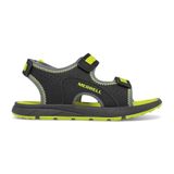 Merrell Unisex Kid's Panther sandalet 3.0 Sport, Black Hi Viz, 33 EU