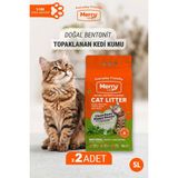 Merry Natural Kedi Kumu 10 L - 2 Adet