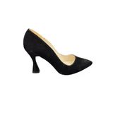 Merry Pace 6395161Z 9 Cm Topuk Boyu Süet Sivri Burun Kadın Stiletto Ayakkabı