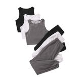 Merry See 3 Lü Set Kolsuz Peluş Polar Alt Üst Pijama Takımı Çok Renkli S