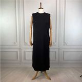 Mersha Collection Mersha Sıfır Kol Astar Emzirme Elbisesi - Lohusa Içlik - Emzirme Içlik - Siyah - 38 - 40