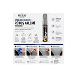 Mersi SHOP Araç Çizik Giderici Rötuş Kalemi Siyah Oto Boya Tamir Kalemi GRİ