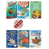Mert Arık 6 Kitap Set / Çantamdan Fil Çıktı -Uzaya Giden Tren - Bu Kadar TantanaYeter- Ayvayı Yedik Müzesi - Dinozorumun Saklandığı Yer - Benim Zürafam Uçabilir /TELEFON TUTUCU HEDİYE