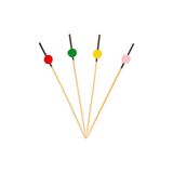 Mert Bambu Kürdan Davul Mix 12 Cm 50'li B0212b