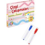 Mert Bebek Yaz Sil Eğlenceli Oyun Seti 90 Etkinlik 3-6 Yaş Çocuklar için Çizgi Çalışmaları
