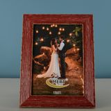 Mert Çerçeve Kaliteli Hafif ve Dayanıklı Plastik Fotoğraf Duvar veya Masa İçin Uygun Kolay Montajlı, Şık Fotoğraf (Kırmızı, 15x21)