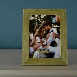 Mert Çerçeve Kaliteli Hafif ve Dayanıklı Plastik Fotoğraf Duvar veya Masa İçin Uygun Kolay Montajlı, Şık Fotoğraf (Yeşil, 15x21)