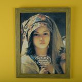 Mert Çerçeve Kaliteli Hafif ve Dayanıklı Plastik Fotoğraf Duvar veya Masa İçin Uygun Kolay Montajlı, Şık Fotoğraf (Yeşil, 30x40)