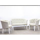 Mert Concept Çay Seti 2+1+1 Koltuk Salon Takımı - Beyaz