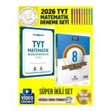 Mert Hoca 2026 Tyt Matematik 10 Branş Deneme+İrde Yayınları Tyt Matematik 8 Denemesi+Kalem