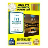 Mert Hoca 2026 Tyt Matematik 10 Branş Deneme+Paraf Tyt Iq Matematik 15 Branş Deneme