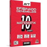 Mert Hoca Yayınları 2023 AYT Efişinado Matematik Denemeleri – 10’lu Deneme