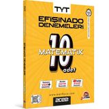 Mert Hoca Yayınları 2023 TYT Efişinado Matematik Denemeleri – 10’lu Deneme