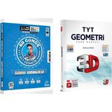 Mert Hoca Yayınları 2024 60 Günde TYT AYT Geometri Kampı Video Ders Kitabı ve Benim Hocam Yayınları 2024 TYT AYT Geometri Tamamı Çözümlü Soru Bankası