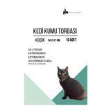 Mert Polimer Kedi Kumu Torbası Küçük Boy (54 X 37 CM) 10'lu Paket