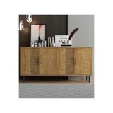 MERT SERT MOBİLYA Bella Konsol, Tv Sehpası, Tv Ünitesi, Desen Kapak 150cm, Metal Ayak,