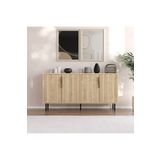 MERT SERT MOBİLYA Clara 150cm Konsol, Çok Amaçlı Dolap, Kitaplık, Ayakkabılık,