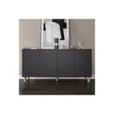 MERT SERT MOBİLYA Oliva Konsol, Çok Amaçlı Dolap, Kitaplık, Dosyalık 150 cm
