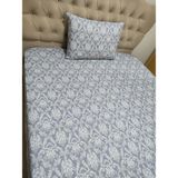 Mert Tek Kişilik Ranforce (Kumaş) Nevresim Çarşaf Takımı - 100 x 200 cm - Açık Mor